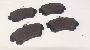 Image of Disc Brake Pad Set (Front) image for your Volvo